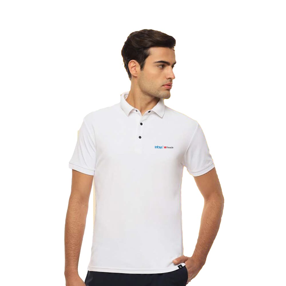 Hummel Jaye Polo Poly Tshirt-White